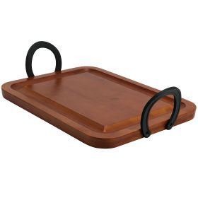 Wanda June Home by Miranda Lambert 1 Piece Bamboo Charcuterie Board in Golden Brown