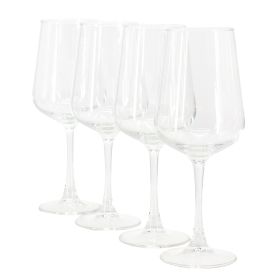 Gibson Home Belinni 4 Piece 15.4 Ounce Classic Wine Glass Set
