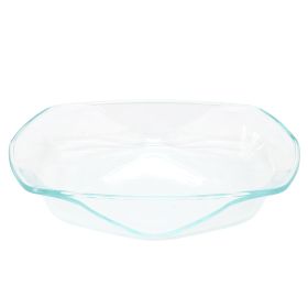Soho Lounge Carnegie Hill 14 inch x 12 Inch x 2.8 Inch Tempered Glass Baking Pan with Built-in Handles