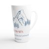 Wilderness Awaits Latte Mug Design By HadiArts
