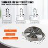 VEVOR Glass Rinser, 10 Powerful Spraying Jets 360° Rotating Cup Rinser for Sink