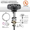 VEVOR Glass Rinser, 10 Powerful Spraying Jets 360° Rotating Cup Rinser for Sink